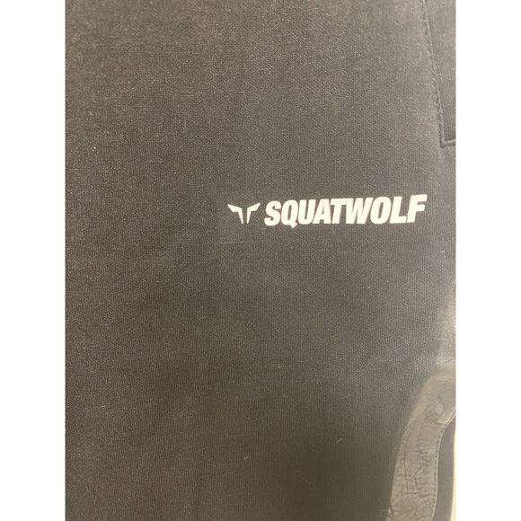 SQUATWOLF Jogger Men's Gym Tampered Pants Black Size XXL EUC - Picture 5 of 9